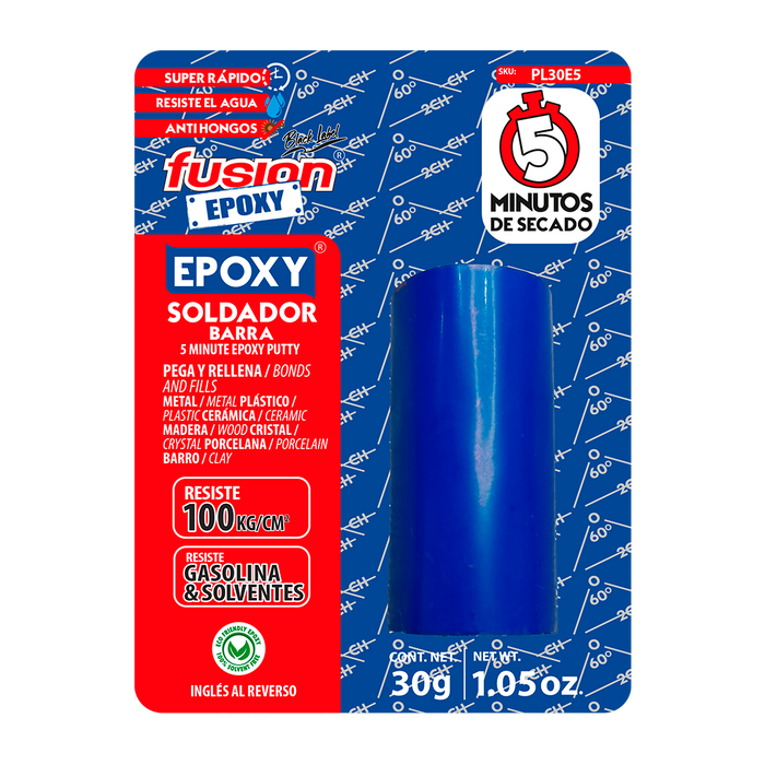 Epoxy Soldador Plastilina Barra Integrada 5 Minutos