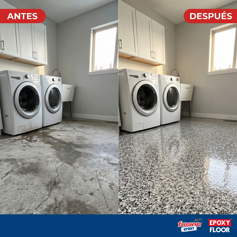 Piso Epóxico Fácil Fusion Epoxy Kit De Recubrimiento
