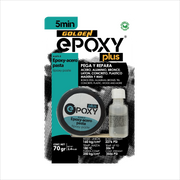 Epoxy Plus Acero Pasta Lata 5 Minutos Golden