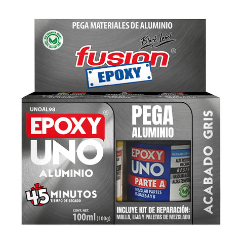Epoxy UNO Aluminio 100 ml – foto principal